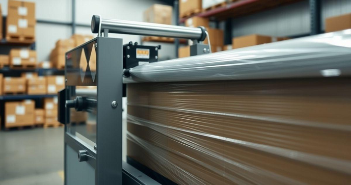Aplicador de filme stretch é a solução ideal para otimizar o empacotamento e garantir a proteção dos seus produtos Aplicador de filme stretch é a solução ideal para otimizar o empacotamento e garantir a proteção dos seus produtos