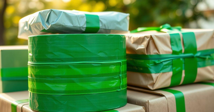Fita para Arquear Verde: Escolha Ideal para Embalagens Sustentáveis