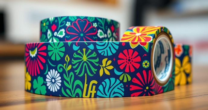 Fita Gomada Personalizada para Embalagens Criativas e Exclusivas