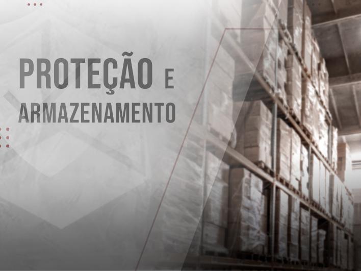 Proteção para o transporte e armazenamento