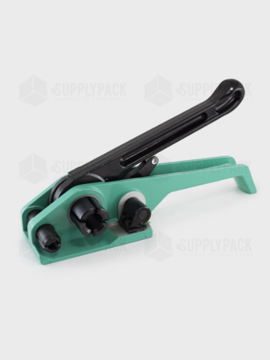 Esticador Tensionador de Fita de Arquear Pet PP de 10 A 19mm Verde Supplypack