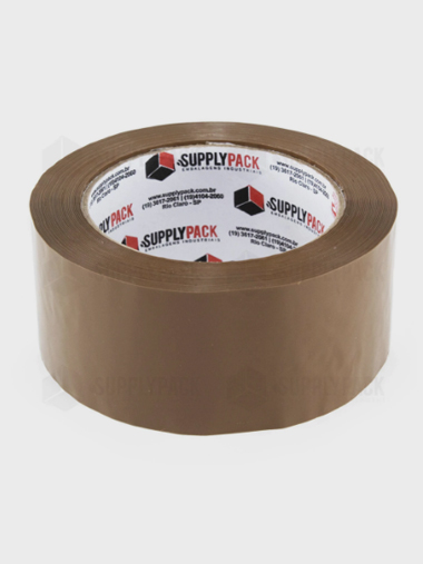 Fita Adesiva Marrom 48mm X 100m Supplypack