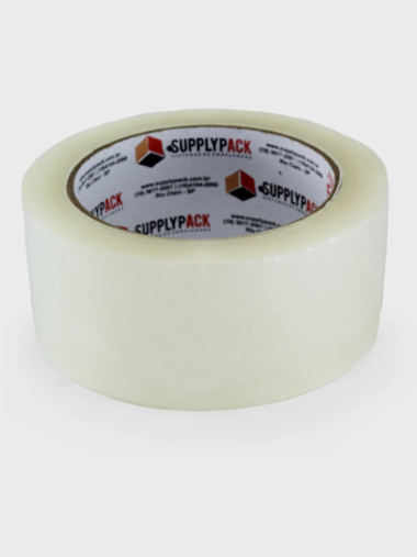 Fita Adesiva Transparente 48mm X 100m Supplypack