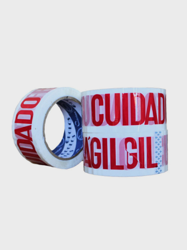 Fita Adesiva Cuidado Frágil 48mm X 100m Supplypack Fita Adesiva Cuidado Frágil 48mm X 100m Supplypack
