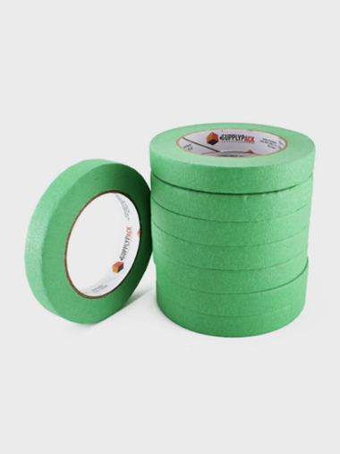 Fita Adesiva Crepe Automotiva Verde 18mm X 50m Supplypack