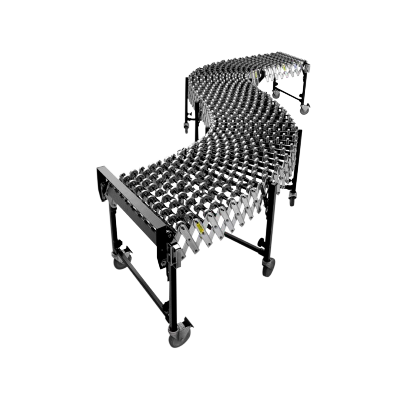 Esteira Transportadora Articulada com Rodízios de Ferro Supplypack