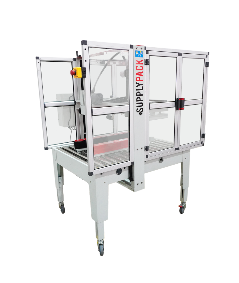 Fechadora Seladora de Caixas Semi-Automática SXJ-7080B com NR-12 Supplypack