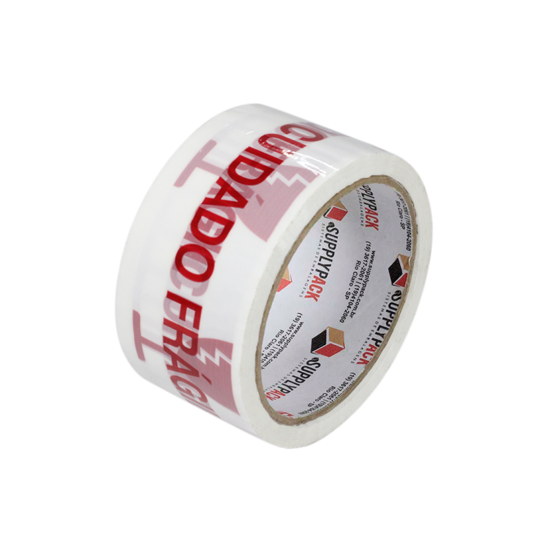 Fita Adesiva Cuidado Fragil 48mm X 50m Supplypack