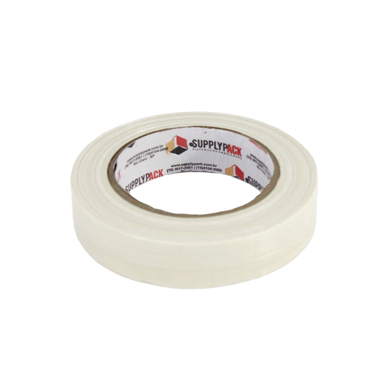  Fita Adesiva Filamentosa de Poliéster 2500 25mm X 50m Supplypack