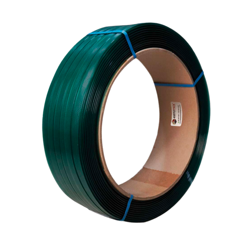 Fita Pet Verde de Arquear 25mm X 1,2mm x 380m Supplypack