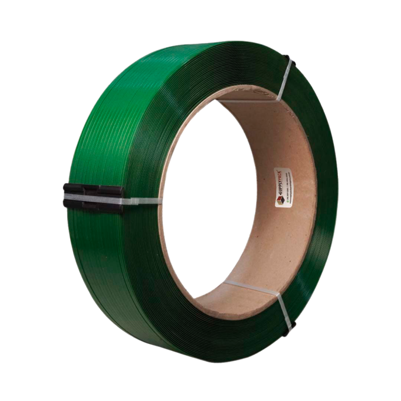 Fita Pet Virgem Premium 12mm x 0,8mm x 1350m p/ Arqueamento Supplypack