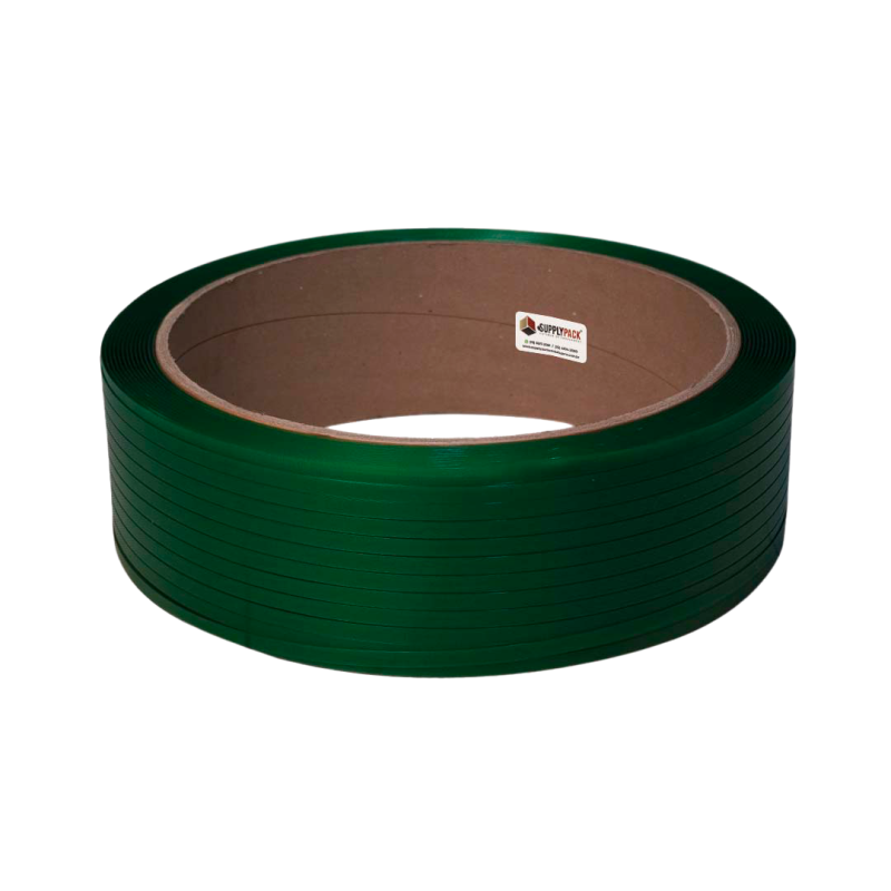 Fita Pet Virgem Premium 12mm x 0,8mm x 780m p/ Arqueamento Supplypack