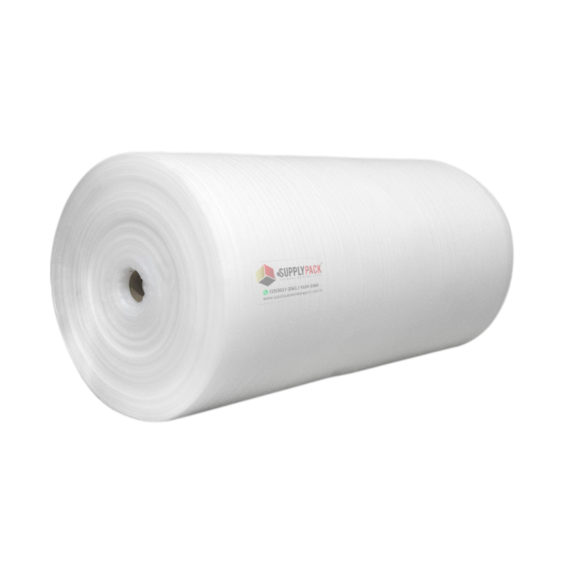 Manta de Polietileno Expandido 1,2m X 1,0mm X 300m Supplypack