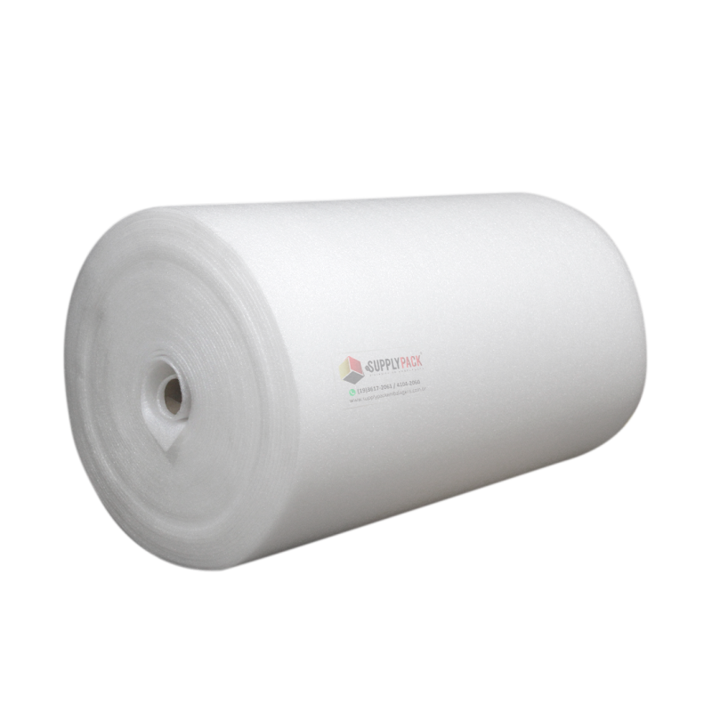 Manta de Polietileno Expandido 1,2m X 8,0mm X 60m Supplypack
