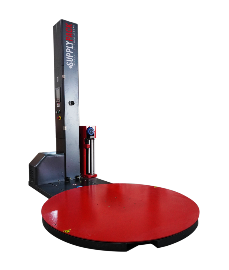 Envolvedora Strechadeira Paletizadora semi-Automática de Filmes Stretch SPE-2000B Supplypack