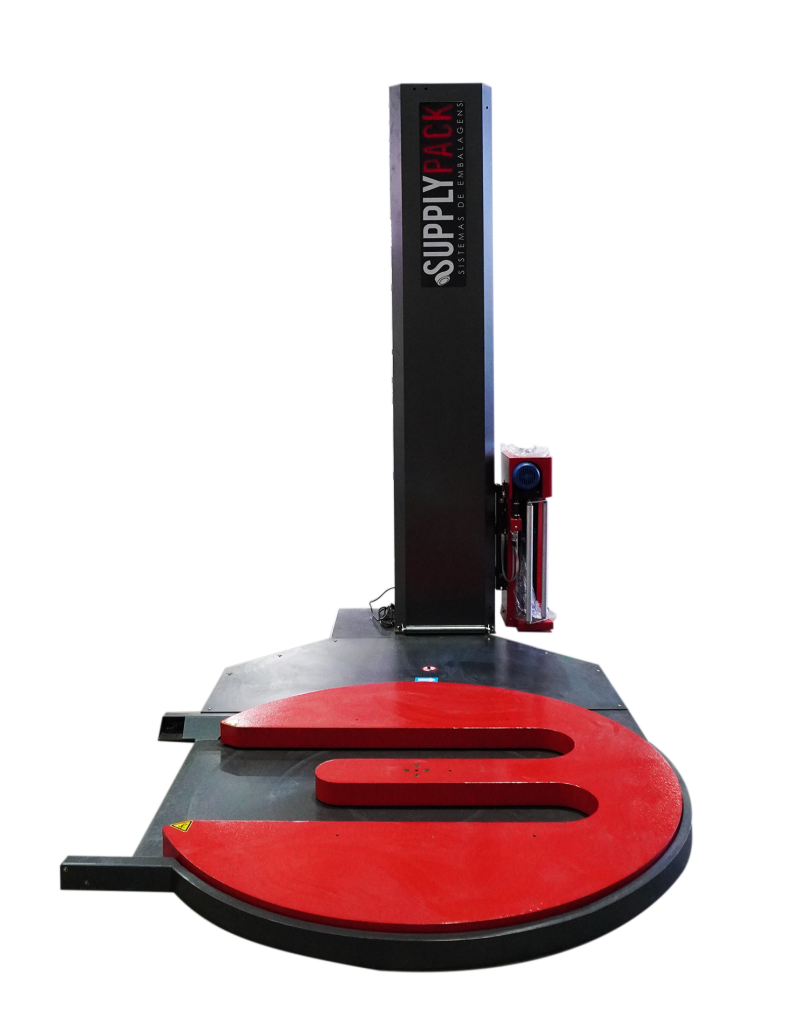 Envolvedora Strechadeira Paletizadora semi-Automática de Filmes Stretch SPE-2400PW Supplypack