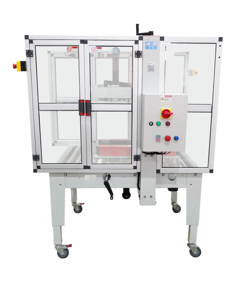 Fechadora Seladora de Caixas Semi-Automática SXJ-7080B com NR-12 Supplypack