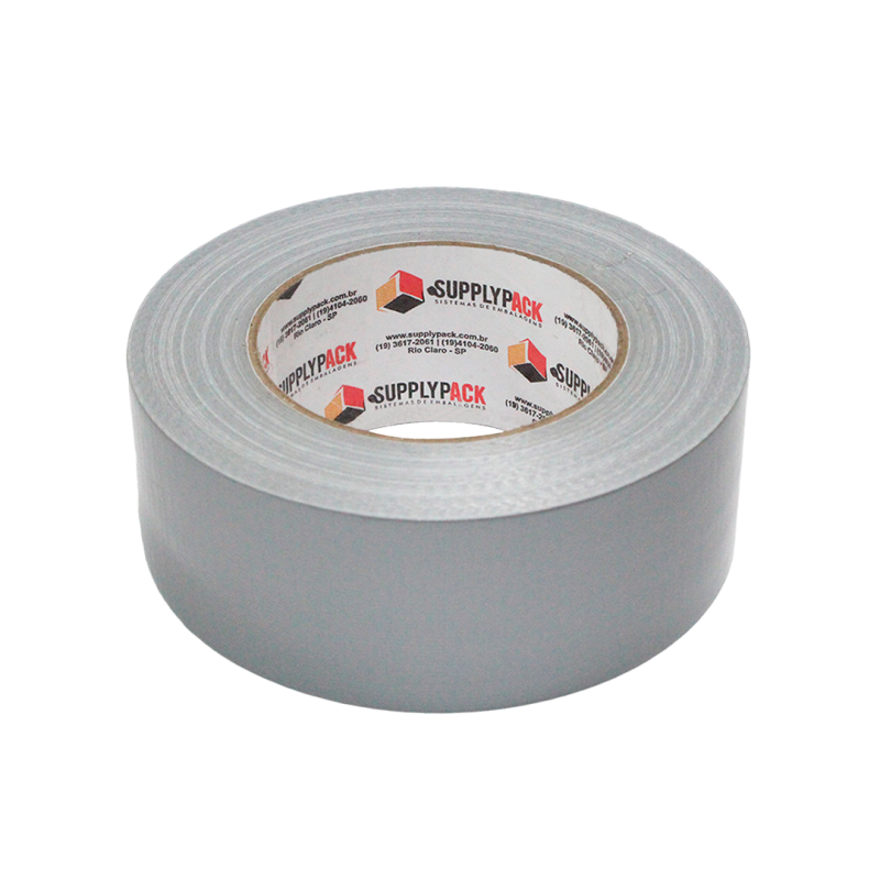 Fita Adesiva Silver Tape Multiuso 48mm X 50m Supplypack