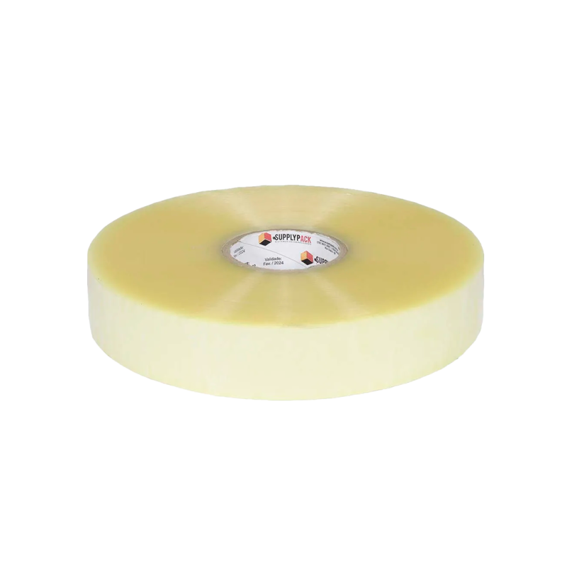 Fita Adesiva Transparente Hot Melt 70mm X 1200m 40 Micras Supplypack