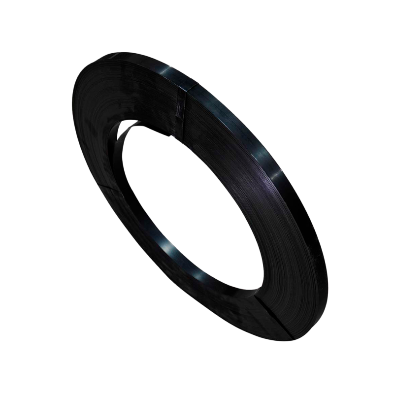 Fita de Aço Preta Laqueada FE-2 25mm x 1,0mm