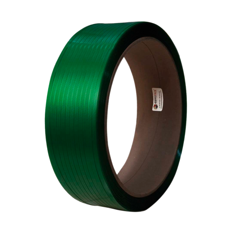 Fita Pet Virgem Premium 12mm x 0,8mm x 780m p/ Arqueamento Supplypack