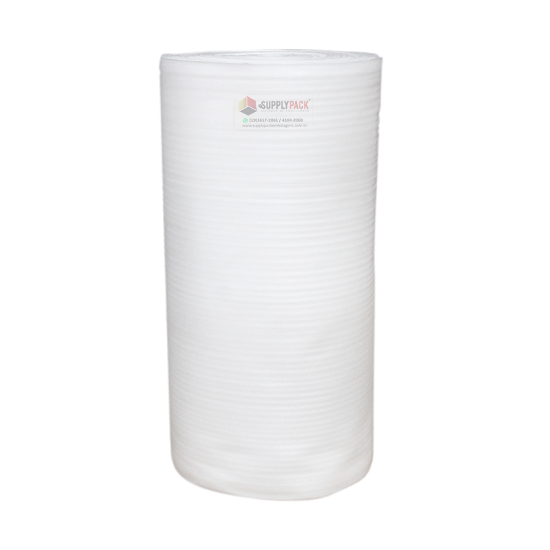Manta de Polietileno Expandido 1,2m X 1,0mm X 300m Supplypack