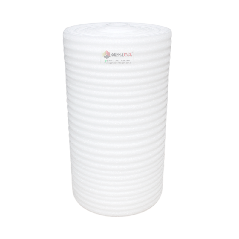 Manta de Polietileno Expandido 1,2m X 4,0mm X 75m Supplypack